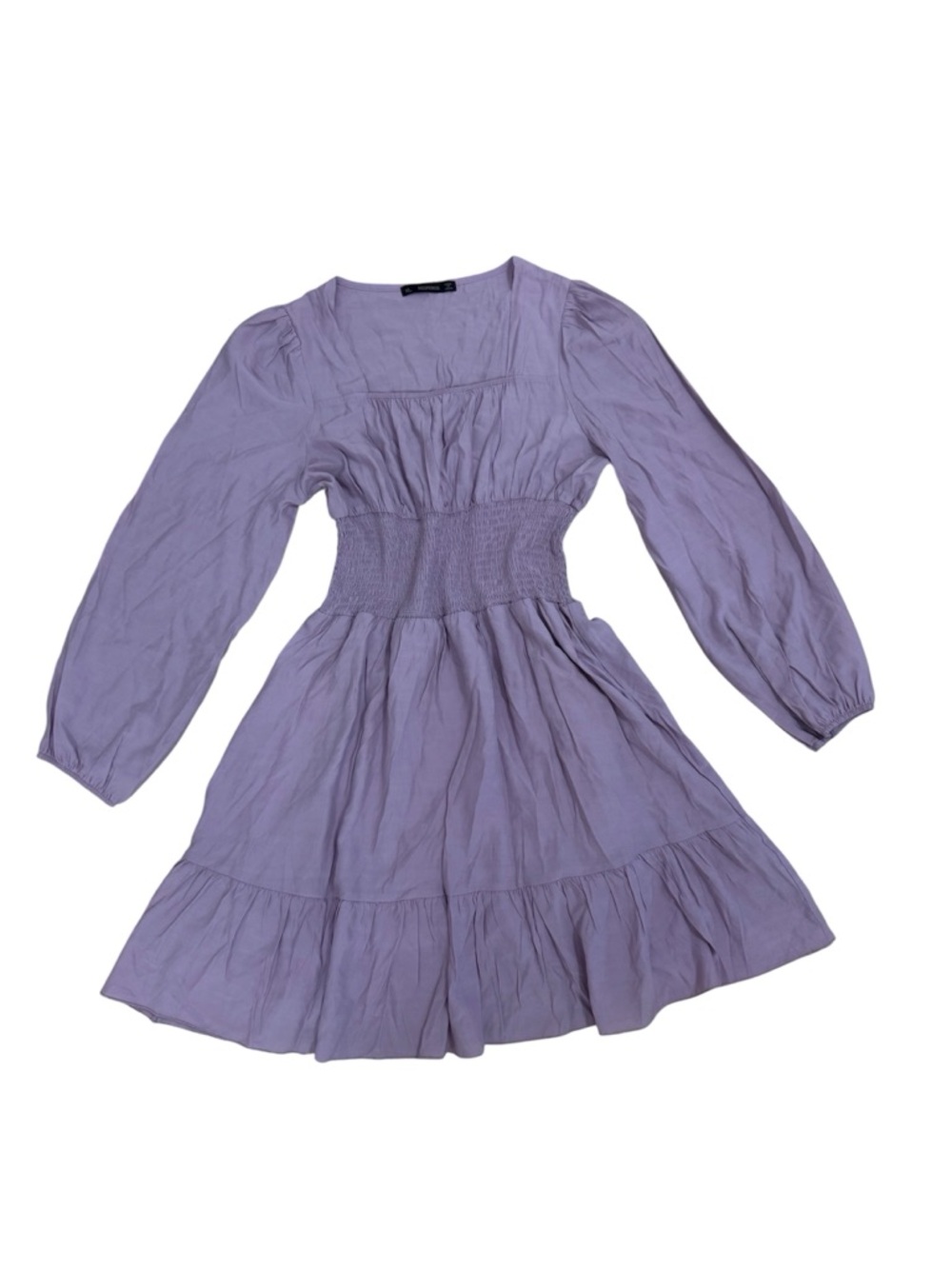 Hesperus Long-Sleeve Smocked Waist Dress Size XL